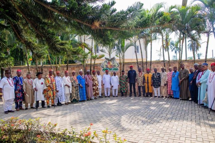 Governor Alex Otti Salutes Members Of Armed Forces For Efforts In Achieving A Secured State