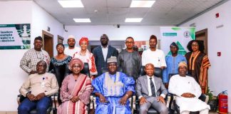 Secretary to the Government of the Federation, Sen. George Akume, fnim, CON, represented by the Permanent Secretary, General Services Office, Abubakar Ibrahim Kana, mni, inaugurates Joint Implementation Committee (JIC) on National Digital Literacy Conference and Official Launch of Digital Skills Nigeria organised by the Office of the SGF and Clergy Wealth Cooperative Society Ltd. on Tuesday, 6 January, 2026 in Abuja.