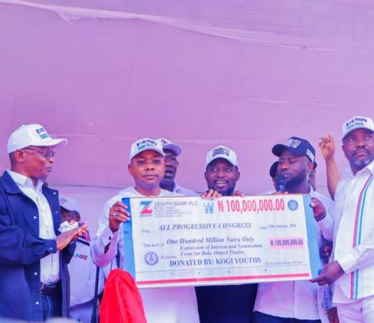 Kogi Youths Endorse Tinubu for 2027, Donate ₦100m Nomination Form Fee