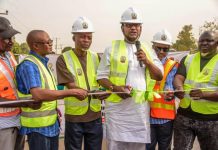 SSA-P., Community Engagement, North West, Abdullahi Tanko Yakasai Commissions Emergency Repairs of 4.5-KM Taban Sani Road, Makarfi LGA in Kaduna State, yesterday.