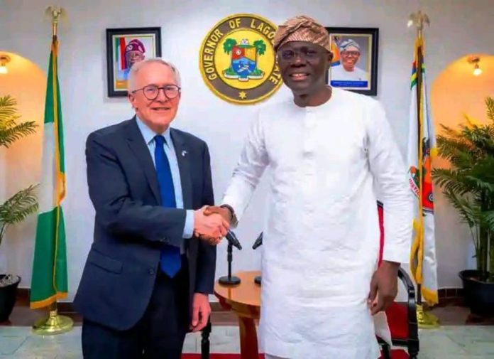 Sanwo-Olu Meets US Envoy , Explores Partnership on Food Security, Trade