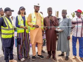 The Secretary, NUJ Sokoto State Council, Muhammad Nasir Bello Commissions the Emergency Repairs of Sokoto-Tambuwal-Jega Road (Route A1) in Sokoto State