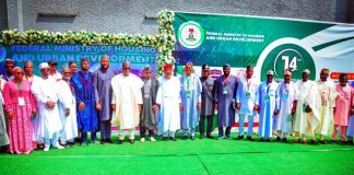 Secretary to the Government of the Federation, Sen. George Akume, fnim, CON, receives His Imperial Magesty, Olubadan of Ibadan, Oba Adewolu Ladoja and his entourage on courtesy visit to his office on Thursday, 22nd January, 2026 in Abuja.