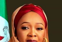 Hon. Minister of Women Affairs and Social Development Hajiya Imaan Suleiman-Ibrahim fsi,