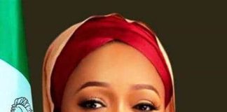 Hon. Minister of Women Affairs and Social Development Hajiya Imaan Suleiman-Ibrahim fsi,