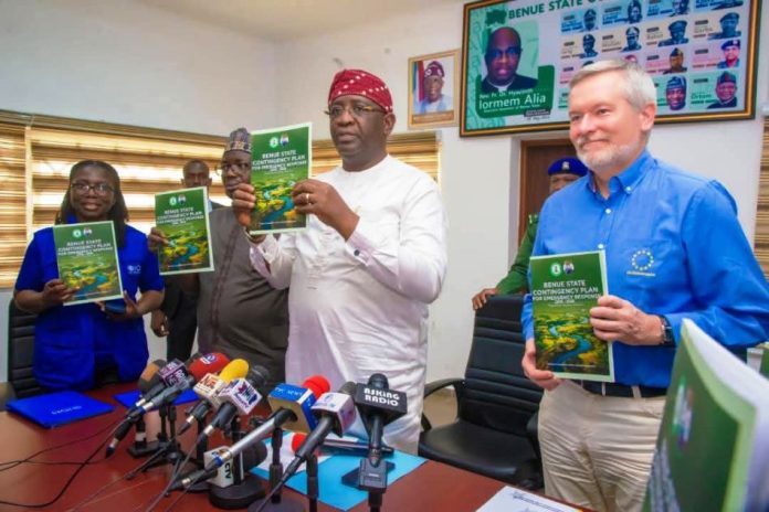 Hyacinth Iormem Alia Launches 2026–2028 Contingency Plan as EU, FG, IOM Deepen Support for IDPs in Gwer West