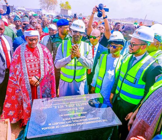 Governor Sule Performs Ground Breaking Of N30bn Cassava Industrial Hub