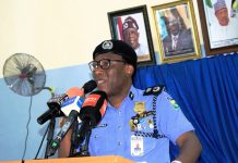 Commissioner of Police Delta State Police Command CP. Aina Adesola