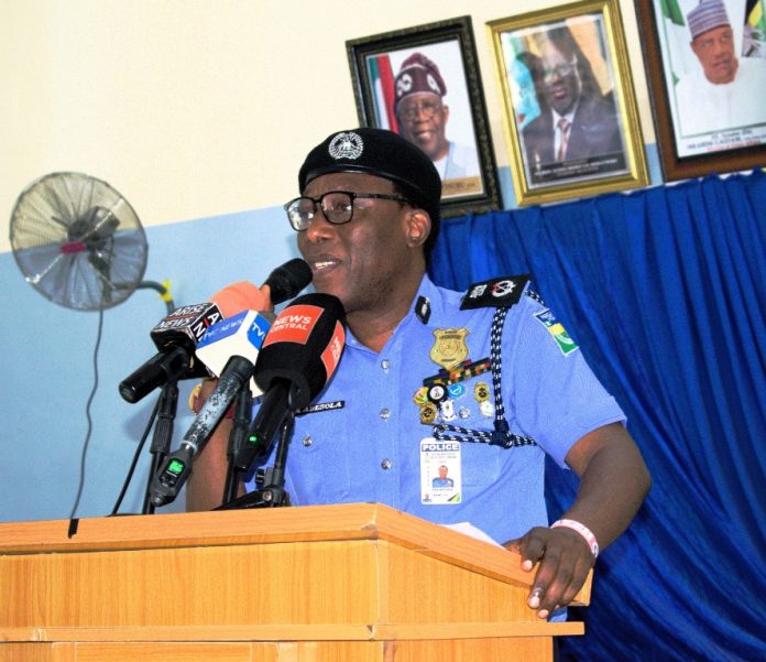 Commissioner of Police Delta State Police Command CP. Aina Adesola