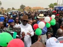 Bernard Doro Leads Commissioning of Water Treatment Plant, 600 Shelters for IDPs in Naka