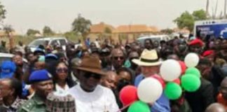 Bernard Doro Leads Commissioning of Water Treatment Plant, 600 Shelters for IDPs in Naka