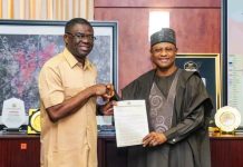 DG National Institute For Sport Pays Courtesy To Gov.Uba Sani Promise To Established Zonal Office In Kaduna