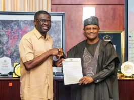 DG National Institute For Sport Pays Courtesy To Gov.Uba Sani Promise To Established Zonal Office In Kaduna