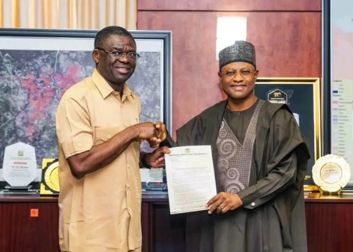 DG National Institute For Sport Pays Courtesy DG National Institute For Sport Pays Courtesy To Gov.Uba Sani Promise To Established Zonal Office In Kaduna