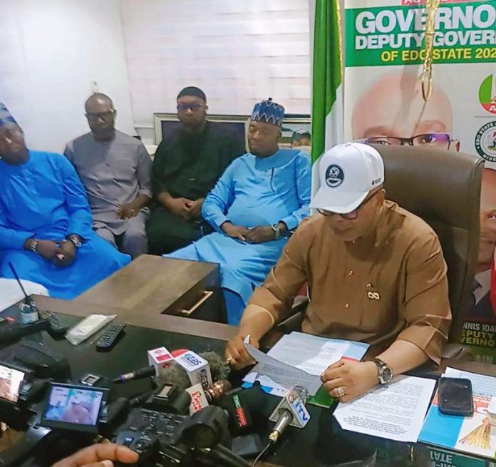 Edo Voter Registration4 Leaders Focus on Voter Registration and Electoral Preparedness in APC Edo