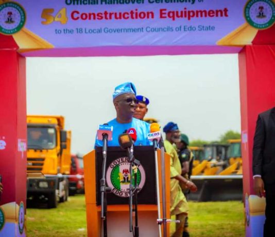 Wike Praises Edo's Rural Development Strategy During Equipment Launch