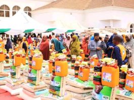 FG Flags Off Distribution Of Presidential Emergency Food, Nutrition Assistance In Sokoto As State Govt Donates, N50,000 Each To 1,000 Vulnerable Persons