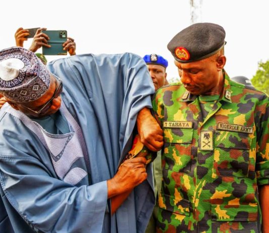 Gov Abdulrazaq again thanks President Tinubu as CDS, Army Chief flag-off 'Operation Savannah Shield' in Kwara