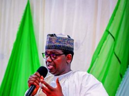 Honourable Minister of State for Defence H.E. Dr. Bellow Matawalle MON