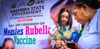 Mrs Soludo Flags Off Measles-Rubbela Vaccination Programme In Anambra