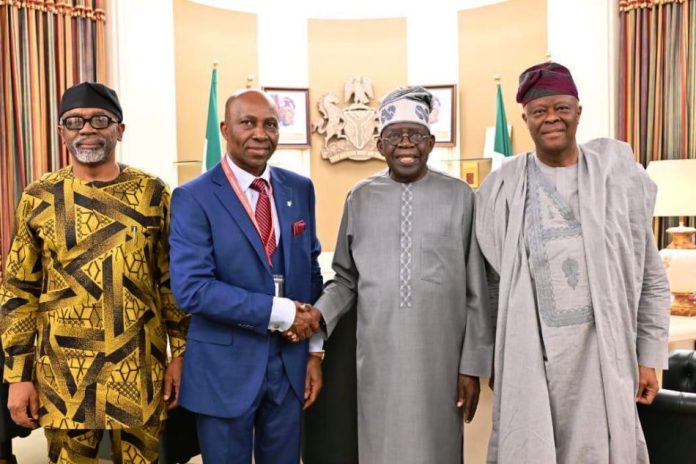 New Tax Ombudsman President Tinubu Receives New Tax Ombudsman