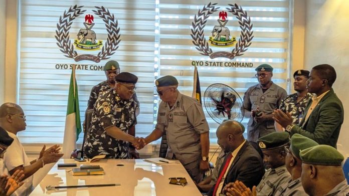 The Nigeria Customs and Police Force Promise A Strengthened Collaboration to Boost Security in the Oyo State Area