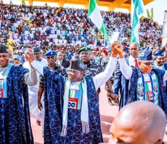 President Tinubu Receives Governor Agbu Kefas Into APC, Pledges Development Tie With Taraba