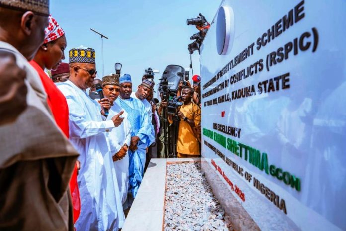Following Pledge By President Tinubu, VP Shettima Commissions Resettlement Scheme For Tudun Biri Community