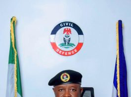 Abia State NSCDC State Commandant, CC Chukwuemeka N. Odimba, KSM, JP