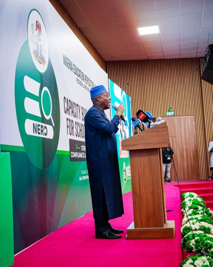 Honourable Minister of Education, Maruf Tunji Alausa, CON,