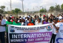 Emberga Assures Benue Women of Gender-Friendly Laws at 2026 International Women’s Day Rally