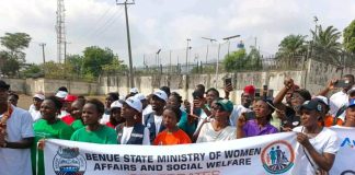 Emberga Assures Benue Women of Gender-Friendly Laws at 2026 International Women’s Day Rally