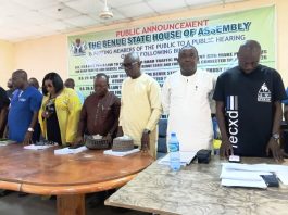 Benue Assembly Holds Public Hearing on Four Critical Bills to Strengthen Security, Power, Agriculture, and Road Traffic Management