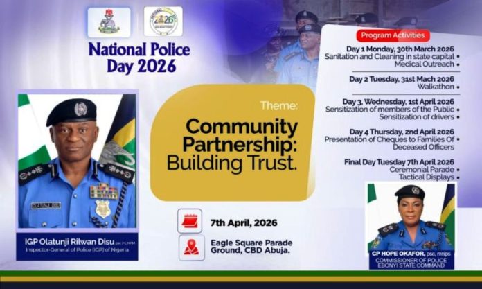 Ebonyi State Police Day 2026 National Police Day: We Are Committed To Safeguarding Citizens, Community We Serve