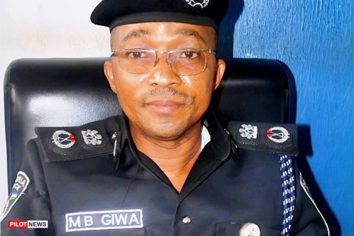 Enugu State Police - M. B. Giwa Commissioner of Police, Enugu State Police Command, Mamman Bitrus Giwa