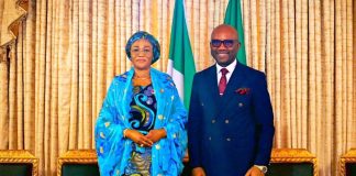 FMIST Minister Udeh, Takes “Research to Revenue“ Agenda to First Lady, Targets Youth and Women Empowerment