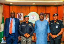 Gov AbdulRazaq receives new IGP Disu on working visit to Kwara, as super cop restates commitment to improved security