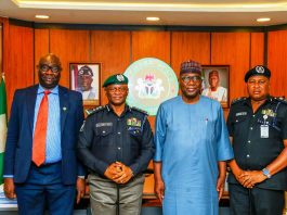 Gov AbdulRazaq receives new IGP Disu on working visit to Kwara, as super cop restates commitment to improved security
