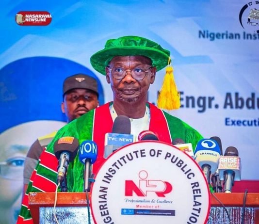 NIPR Confers It Patronship On Governor Abdullahi Sule Of Nasarawa State, Proud To Establish First-Ever PR University In The State