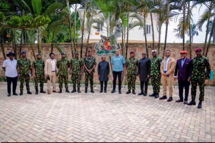 Governor Alex Otti Receives A Delegation Of Nigeria Air Force, Promises More Collaboration With The Air Force