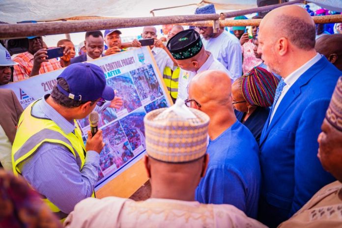 Climate Action Drive: Global Endorsement for Gombe as World Bank Inspects Inuwa Yahaya’s Bold Erosion Control Project