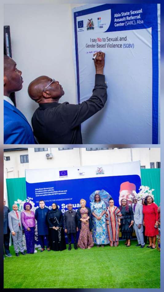 Minister Commissions Nchedo SARC FG Leads National Offensive Against GBV As Minister Commissions Nchedo SARC In Abia