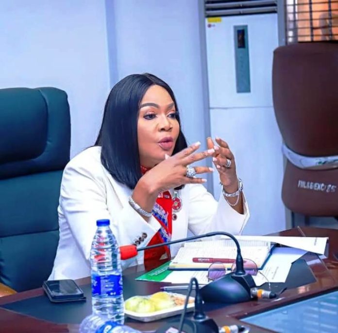 Minister of State for Labour and Employment, Dr. Nkeiruka Onyejeocha