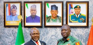 Permanent Secretary, Ministry Of Defence Pays Familiarisation Visit To Army Headquarters