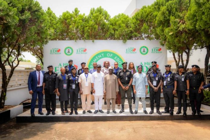 Okpebholo Assures Support for Police Recruitment, Urges Edo Youths to Participate