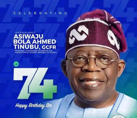 Sanwo-Olu Hails Tinubu's Patriotism, Compassion on 74th Birthday
