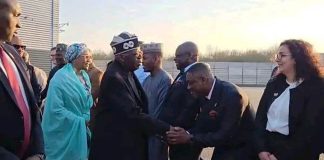 Tinubu Arrives Lagos for Eid-el-Fitr After Historic UK Visit
