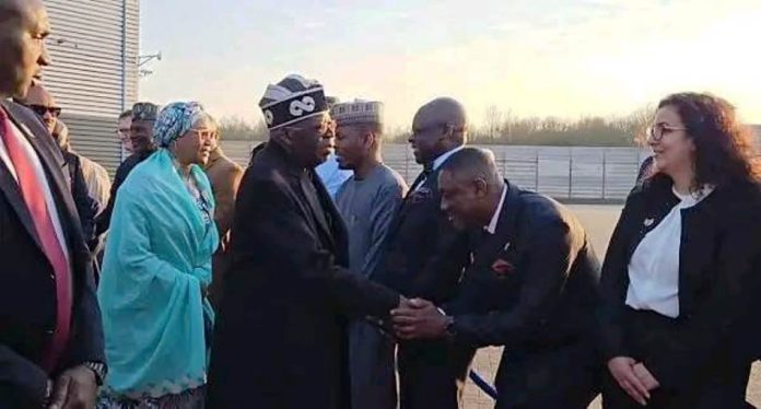 Tinubu Arrives Lagos for Eid-el-Fitr After Historic UK Visit