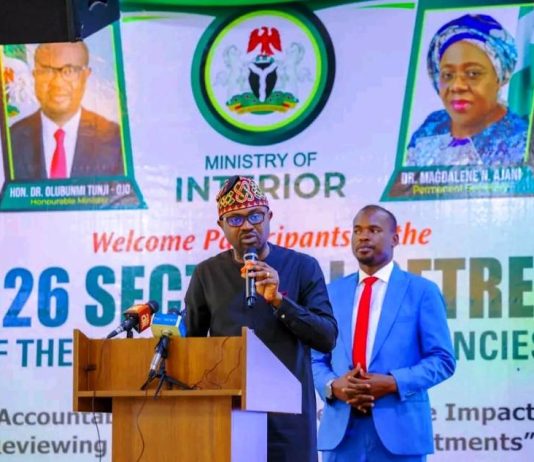 Tunji-Ojo Emphasises Accountability, Reforms, and Measurable Impact