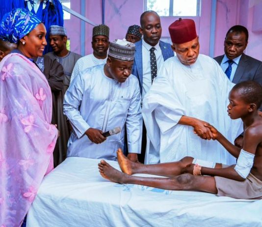 VP Shettima Visits Victims Of Multiple Explosions In Maiduguri, Assures Of FG's Tough Response To Terrorism